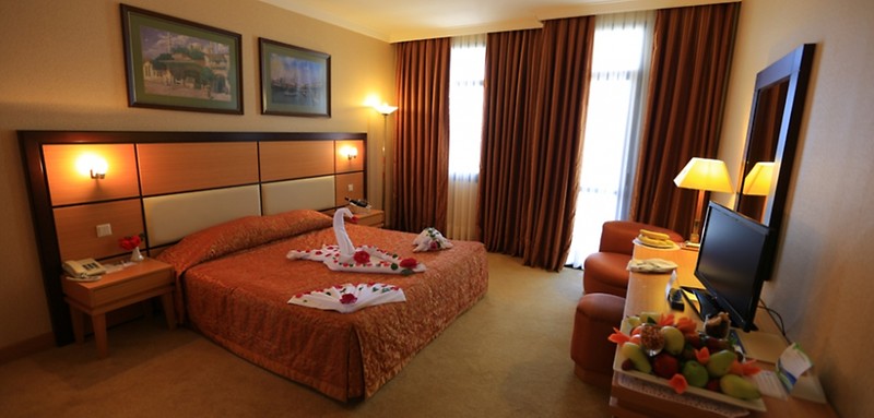 Adora Resort Hotel / deniz manzaralı suit oda