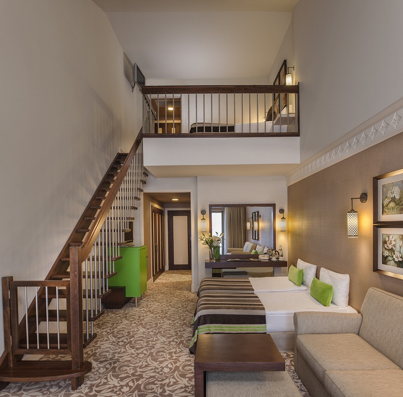 Ela Excellence Resort Belek / aile dubleks odası