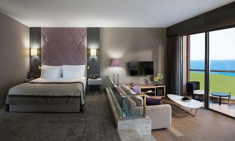 Elexus Hotel Resort / deniz manzaralı deluxe  oda