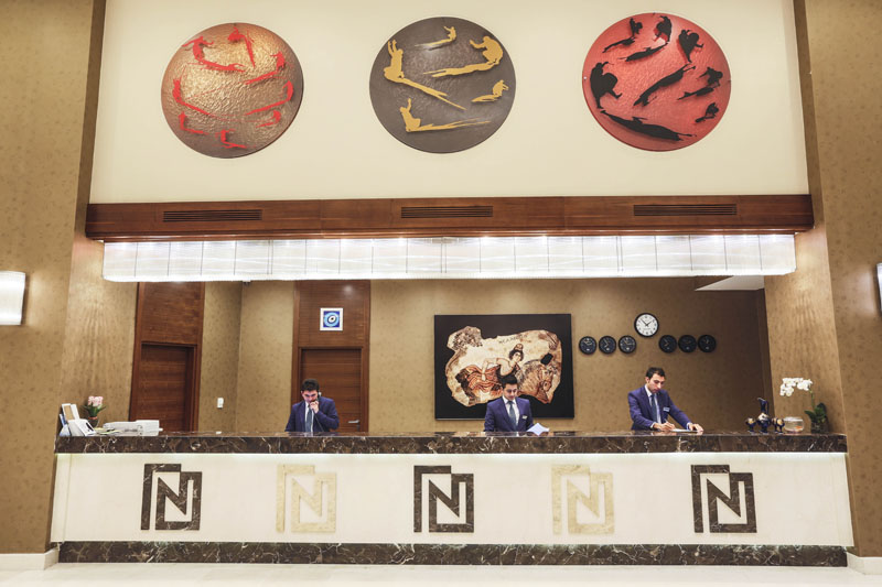 Nevali Hotel & Convention Center / Lobby