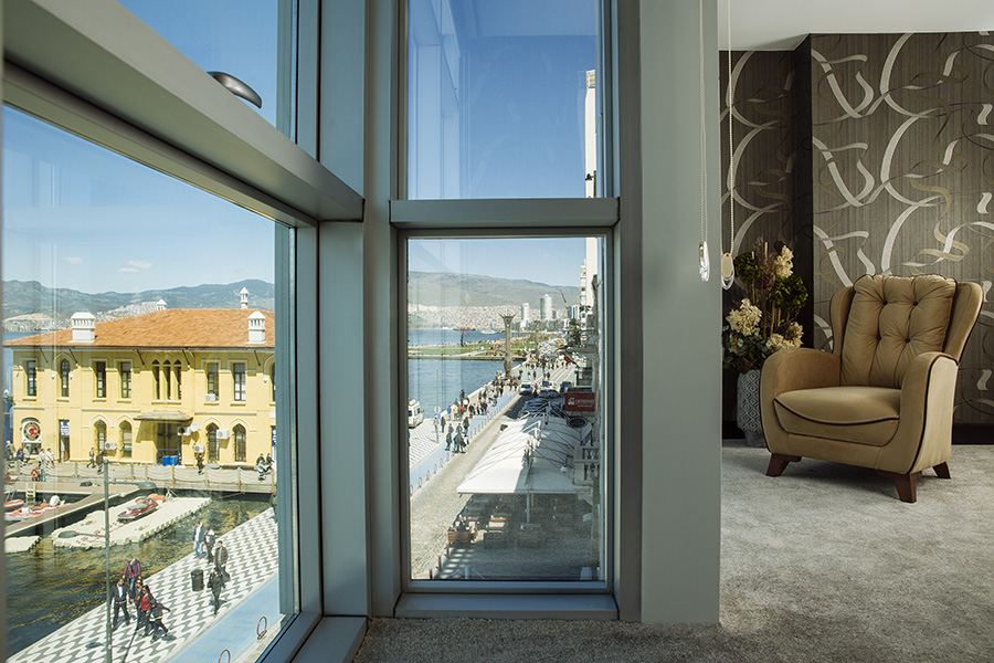 Pasaport Pier Hotel / deniz manzaralı deluxe oda