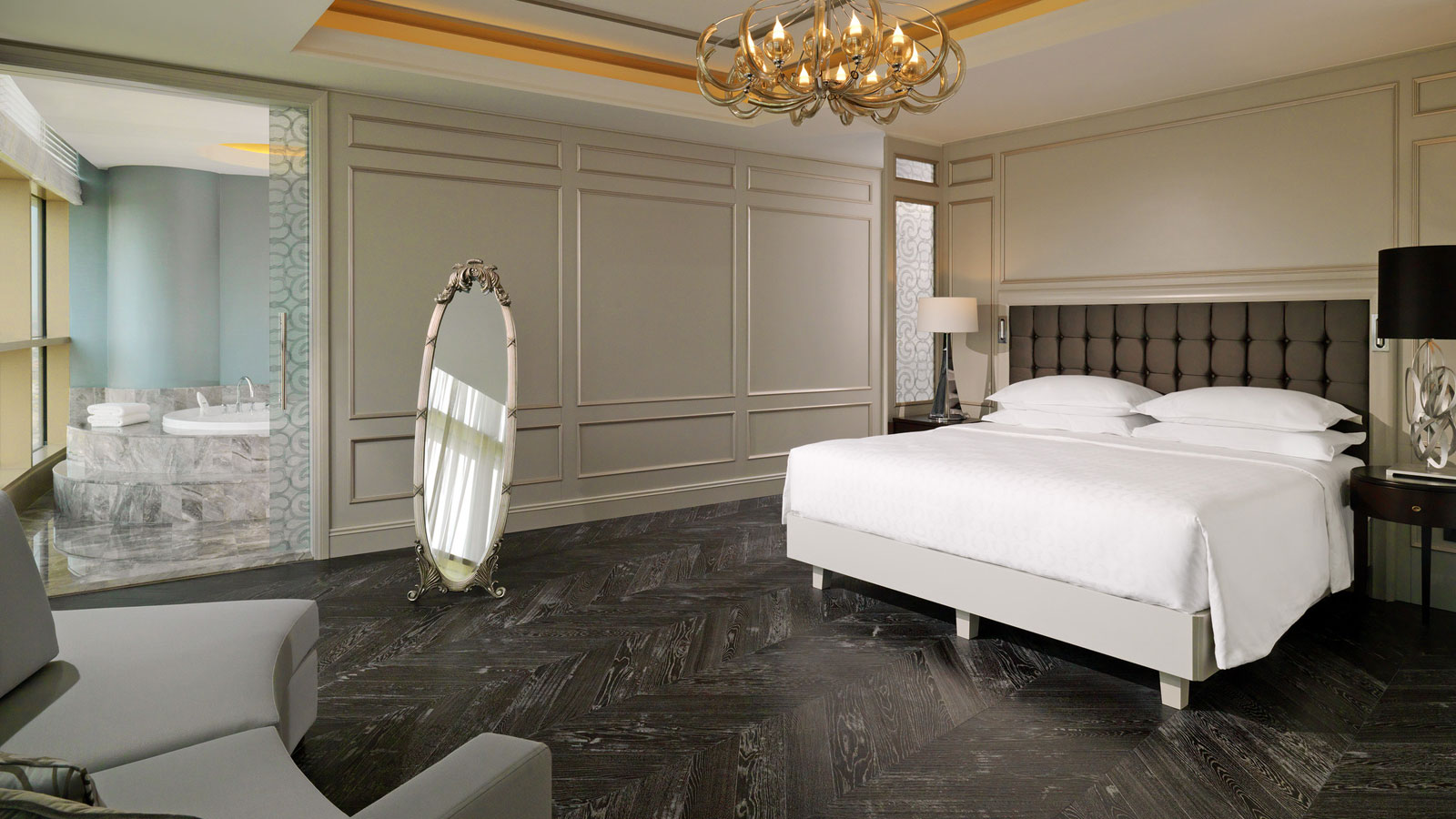 Sheraton Grand Adana  Hotel / Balayı Suiti Yatak Odası