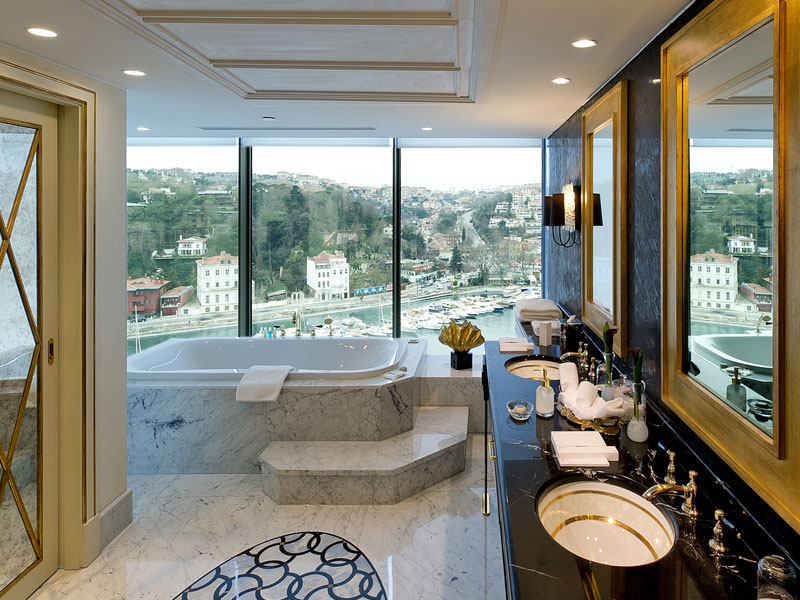 The Grand Tarabya Otel / kral dairesi banyo